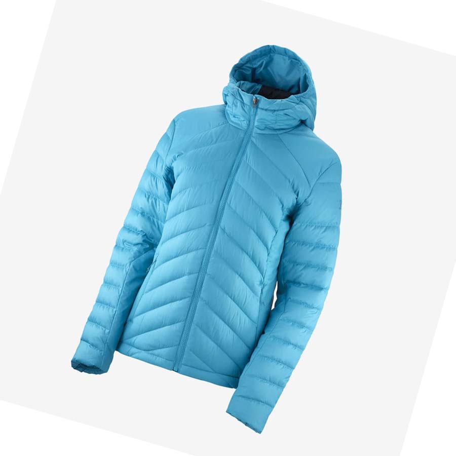 Salomon ESSENTIAL XWARM DOWN INSULATED Kadın Ceket Mavi | TR 2447WNB